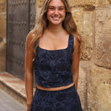 TOP LEONORA AZUL