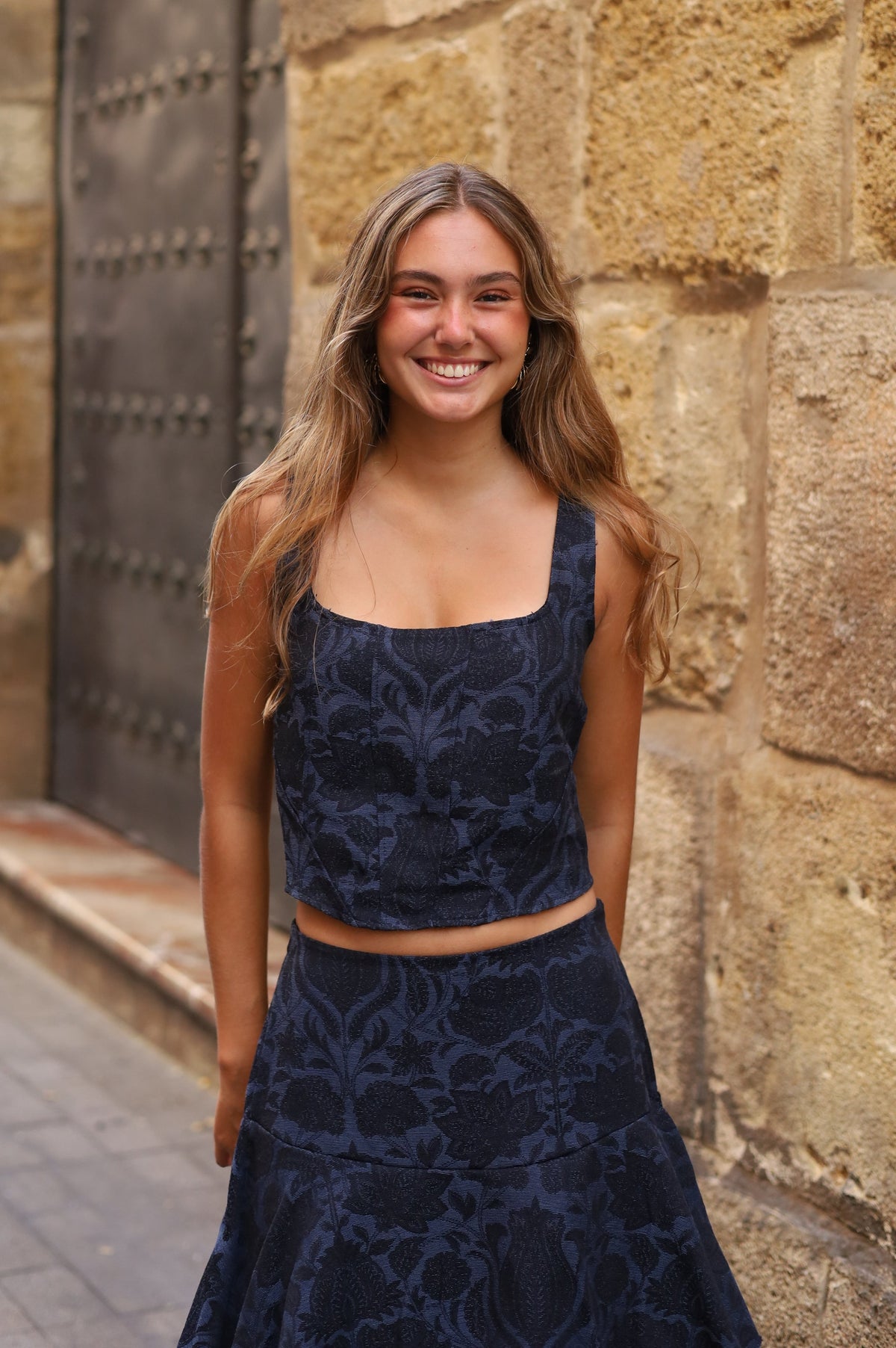 TOP LEONORA AZUL