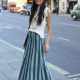 FALDA ELVIRA TURQUESA