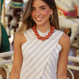 TOP CRUZADO LUREX BLANCO
