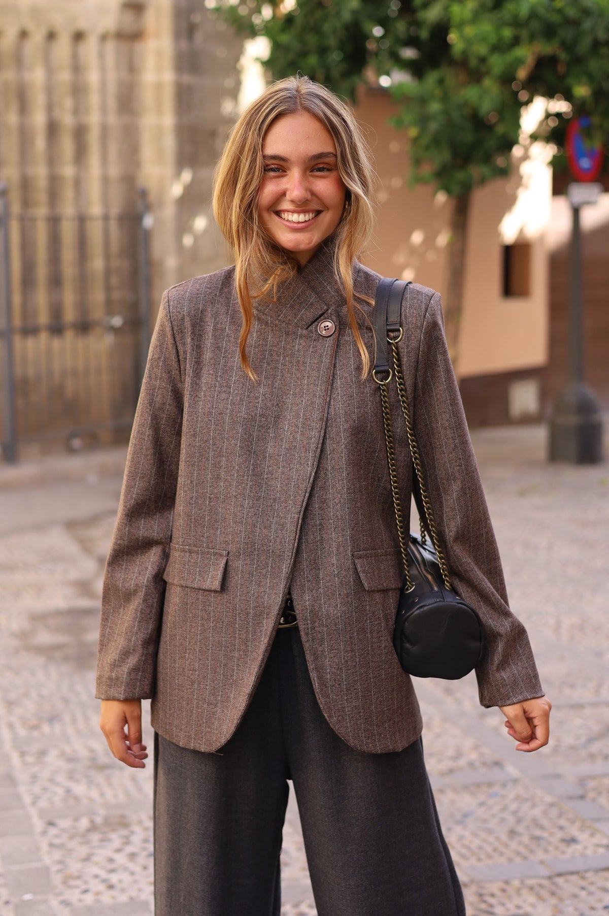 CHAQUETA CORTEGANA TOPO