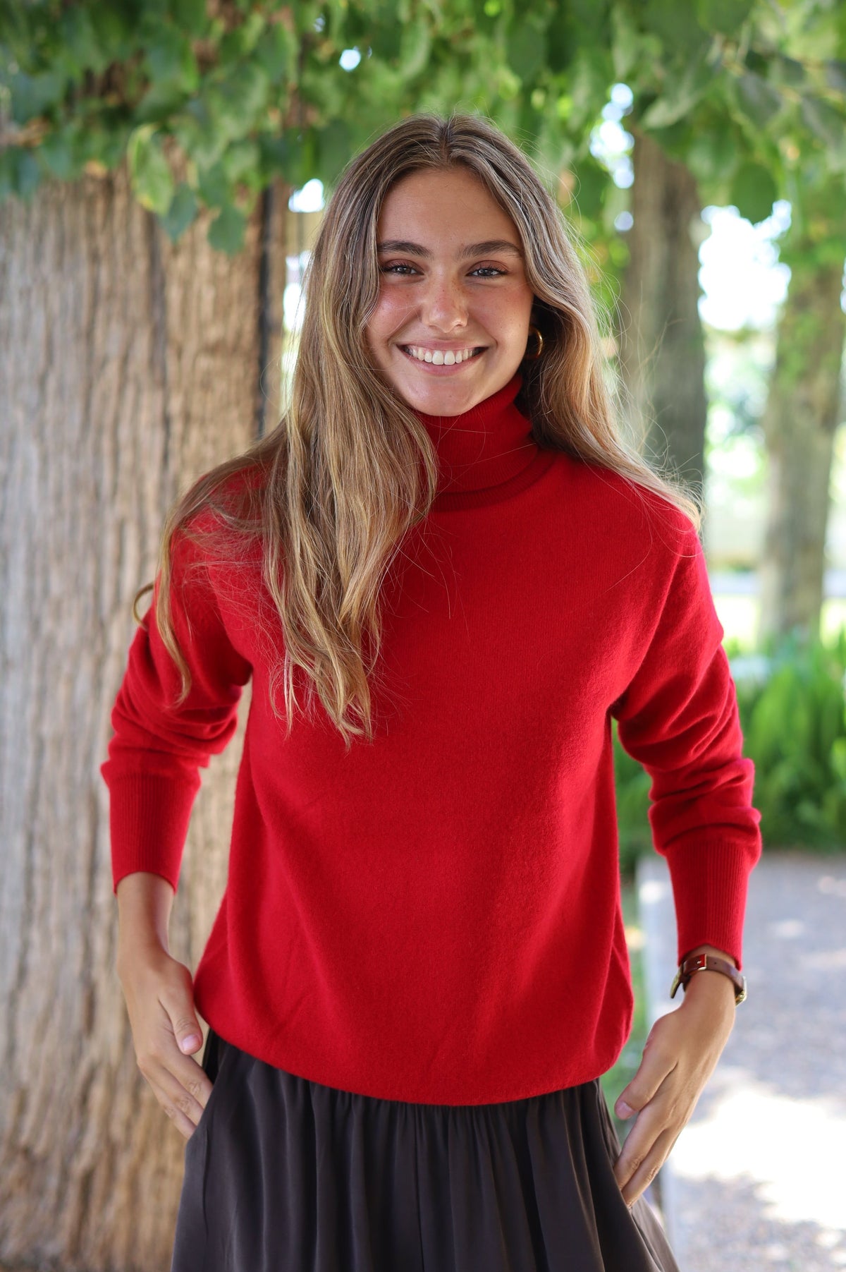 JERSEY PUNTO EMMA ROJO