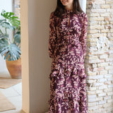 VESTIDO SANLUCAR BURDEOS