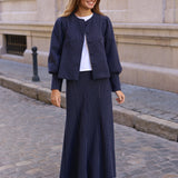 FALDA DIPLOMATICA AZUL