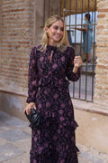 VESTIDO GRANADA GASA ROSA