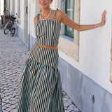 FALDA TARIFA AZUL