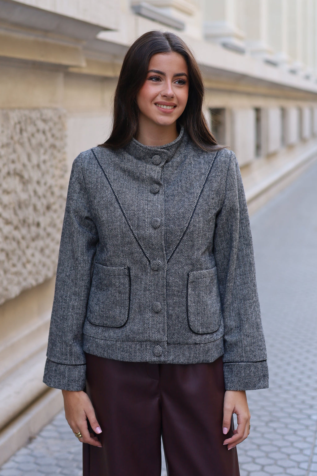 CHAQUETA COPENHAGUE GRIS