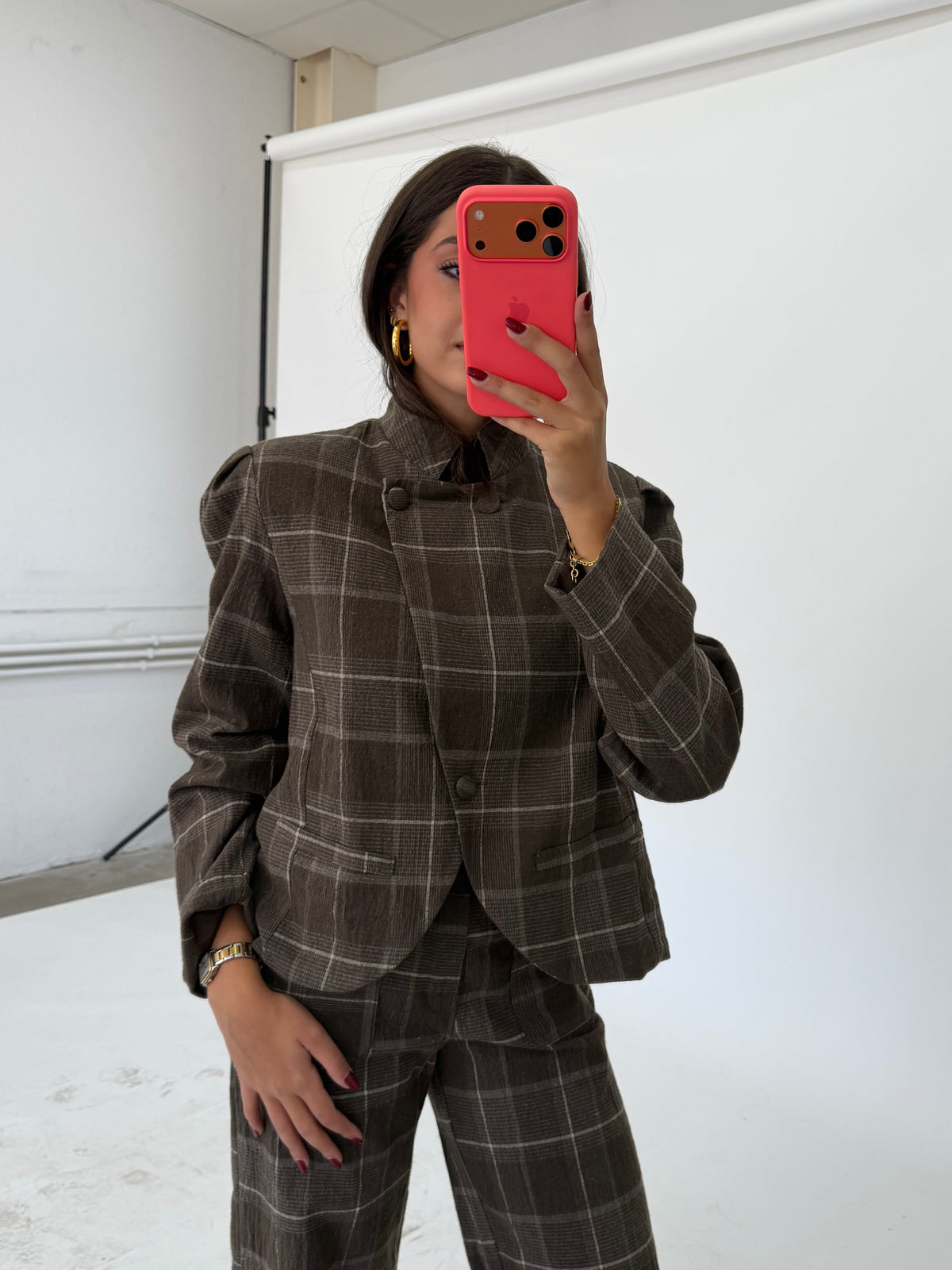 CHAQUETA TERESA MARRÓN