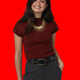 TOP VICTORIA BURDEOS