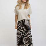 FALDA MIDI CEBRA