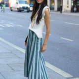 FALDA ELVIRA TURQUESA