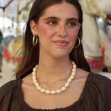 COLLAR HAWAI OVALADO CRUDO