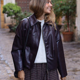 BOMBER POLIPIEL BURDEOS