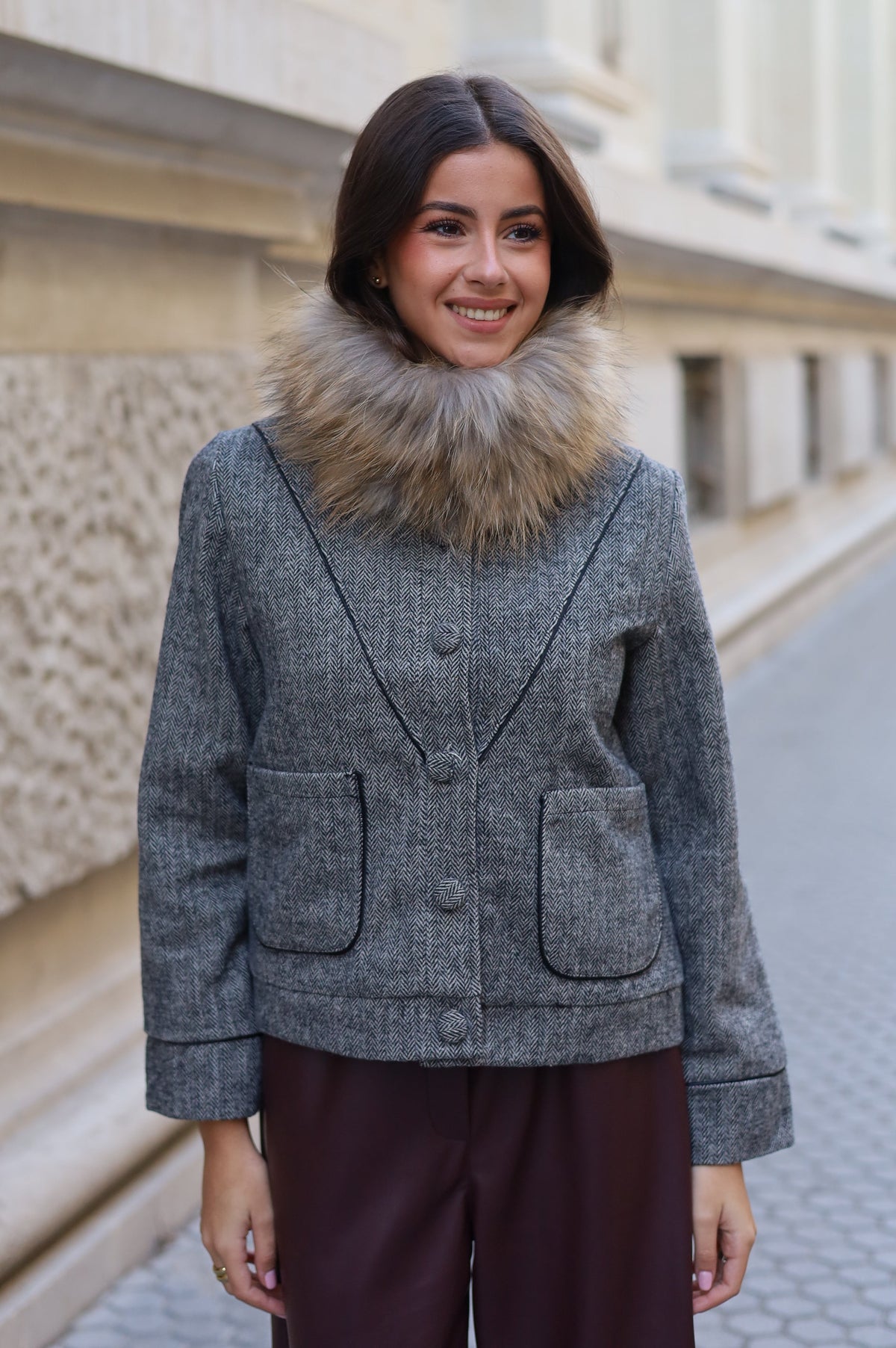 CHAQUETA COPENHAGUE GRIS