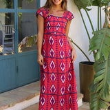 VESTIDO LAGOS FUCSIA