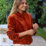 CHAQUETA TERCIOPELO VIENA CALDERO
