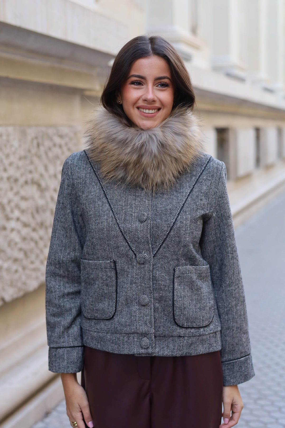 CHAQUETA COPENHAGUE GRIS