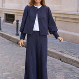 FALDA DIPLOMATICA AZUL