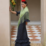 TRAJE DE FLAMENCA TERESA NEGRO
