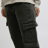 PANTALON CARGO VERDE