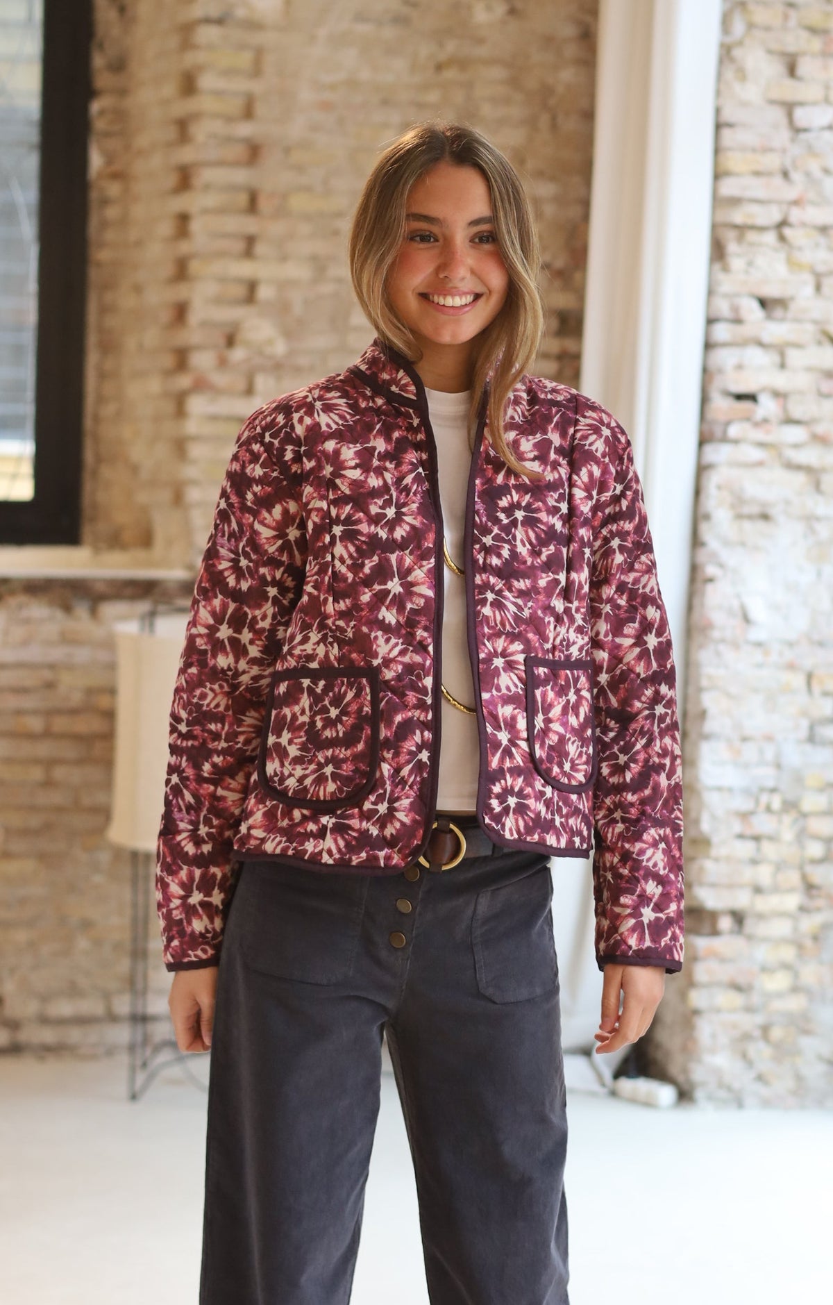 CHAQUETA DOÑANA MORADA
