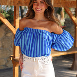 BLUSA ESTHER AZUL