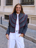 CHAQUETA PANA ALERON GRIS