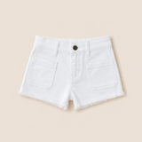 SHORT FLECOS BLANCOS
