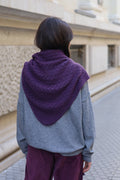 PONCHO CALADO MORADO