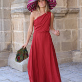 VESTIDO BERTA ROJO