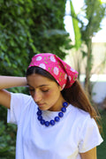 PAÑUELO PEQUEÑO FUCSIA
