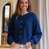 CARDIGAN CANALE BOTONES AZUL