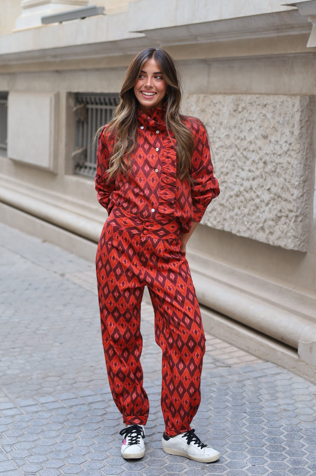 PANTALÓN OVIEDO CORAL