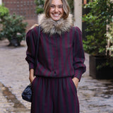 CHAQUETA RAYAS LAZO