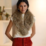 CUELLO PELO LARGO SINTETICO NATURAL