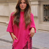 PONCHO MARTA FUCSIA