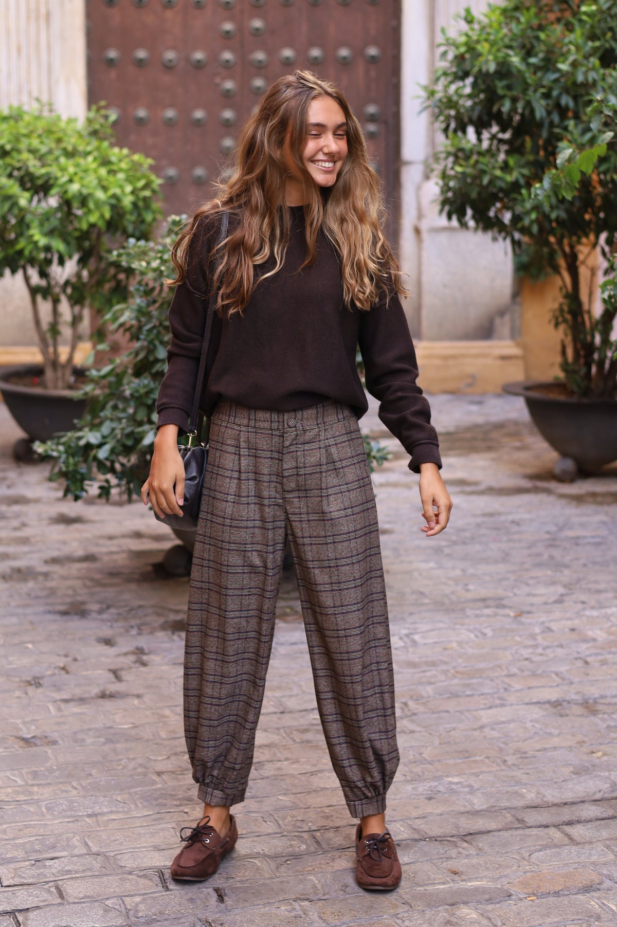 PANTALON CUADROS GRANDES