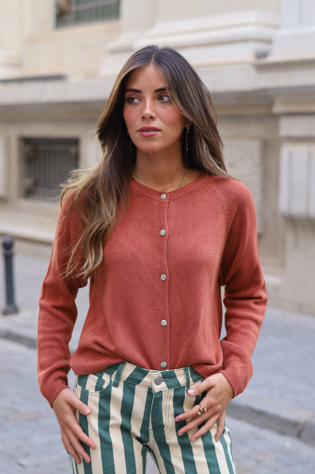 CHAQUETA BOTONES CALDERO