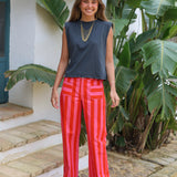 PANTALON MARIA FUCSIA
