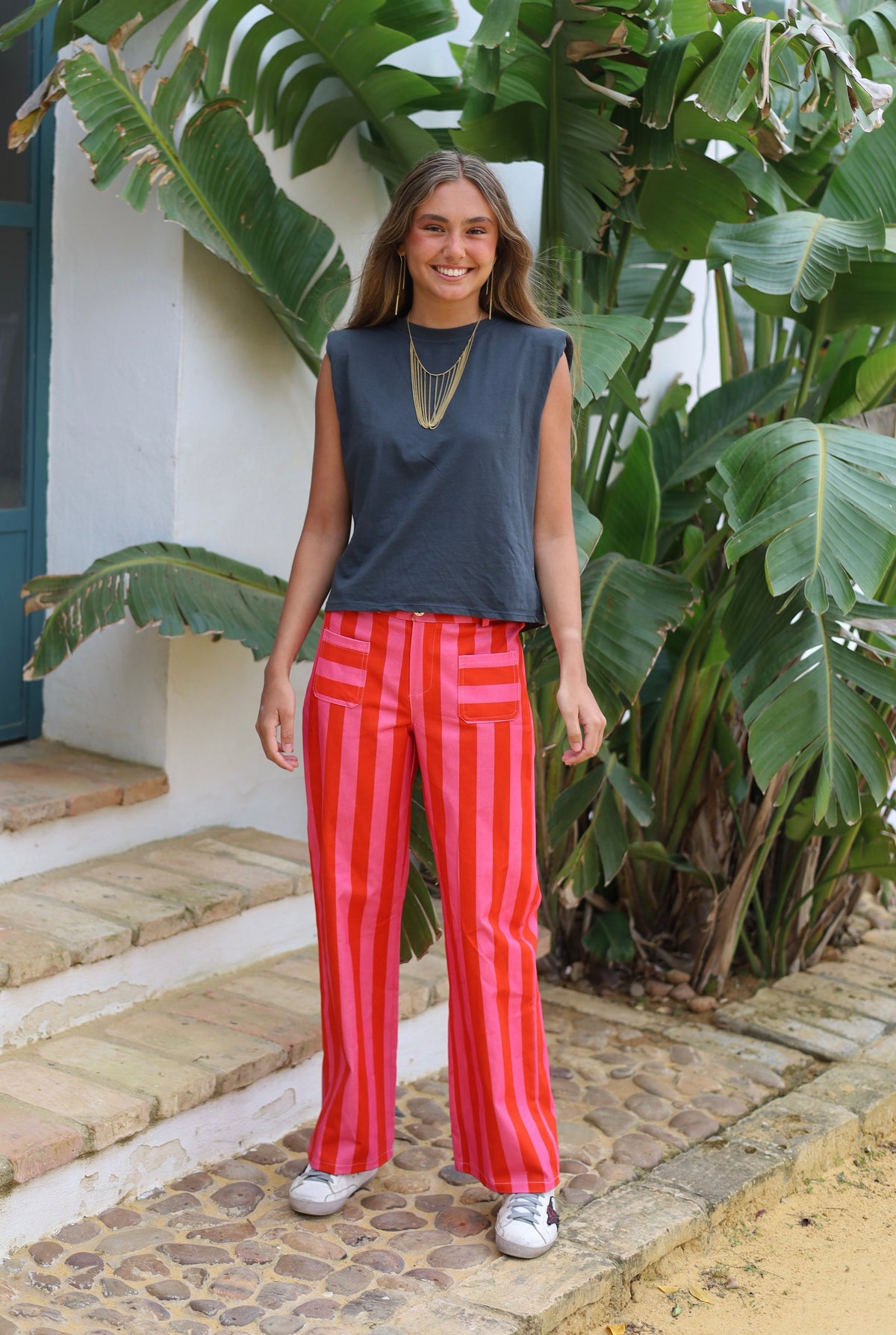 PANTALON MARIA FUCSIA