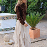CHAQUETA TERCIOPELO VIENA MARRÓN
