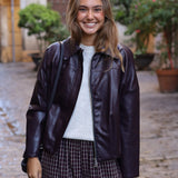 BOMBER POLIPIEL BURDEOS