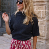 TOP PUNTO PAOLA ANTRACITA