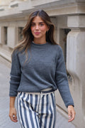 JERSEY CHIPRE GRIS ANTRACITA
