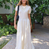 VESTIDO ASUNCIÓN CRUDO