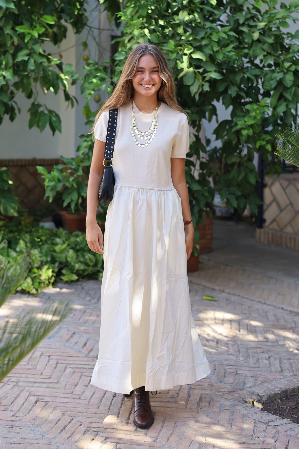 VESTIDO ASUNCIÓN CRUDO