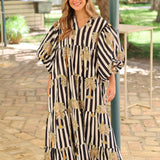 VESTIDO MENORCA INDIO NEGRO