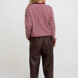 PANTALON POLIPIEL BURDEOS