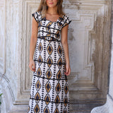 VESTIDO LAGOS MOSTAZA