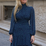 VESTIDO VALDELAGRANA AZUL